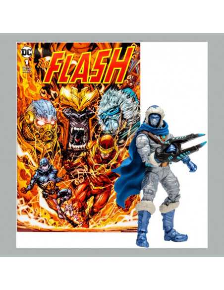 es::DC Page Punchers Figura & Cómic Captain Cold Variant (Gold Label) (The Flash) 18 cm