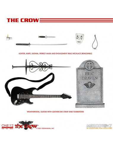 es::The Crow Figura Eric Draven One:12 Collective 17 cm