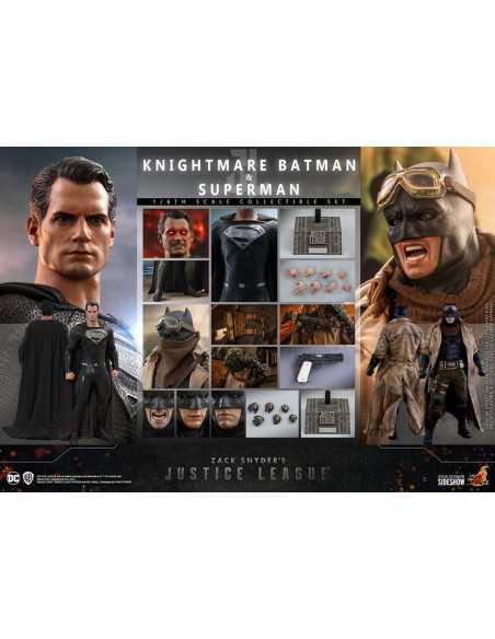 es::Zack Snyder's Justice League Pack de Figuras Knightmare Batman y Superman Hot Toys 31 cm es::Zack Snyder's Justice League Pack de Figuras Knightmare Batman y Superman Hot Toys 31 cm