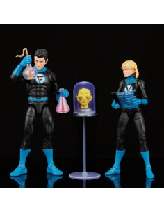 es::Marvel Legends Fantastic Four Pack de 2 Figuras Franklin Richards and Valeria Richards 15 cm 2
