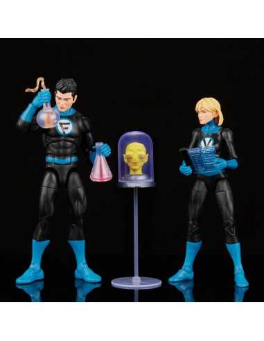 es::Marvel Legends Fantastic Four Pack de 2 Figuras Franklin Richards and Valeria Richards 15 cm
