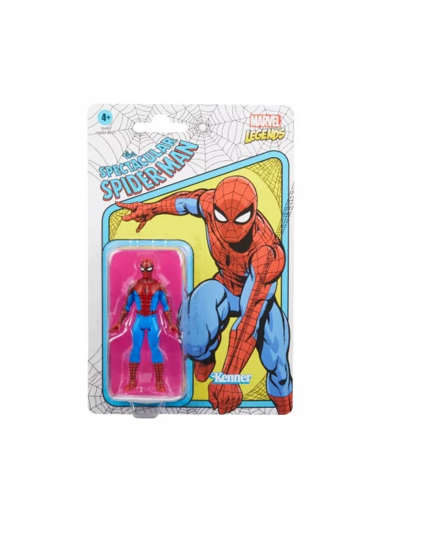 Hasbro Marvel Legends Series - Figura Vintage Negative Zone Spider-Man 15 Cm - Collezionabile Da Fumetto