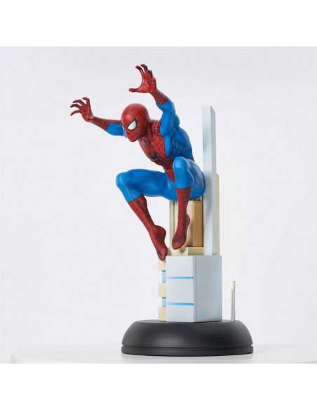 es::Marvel Comic Gallery Estatua Leaping Spiderman 20 cm 