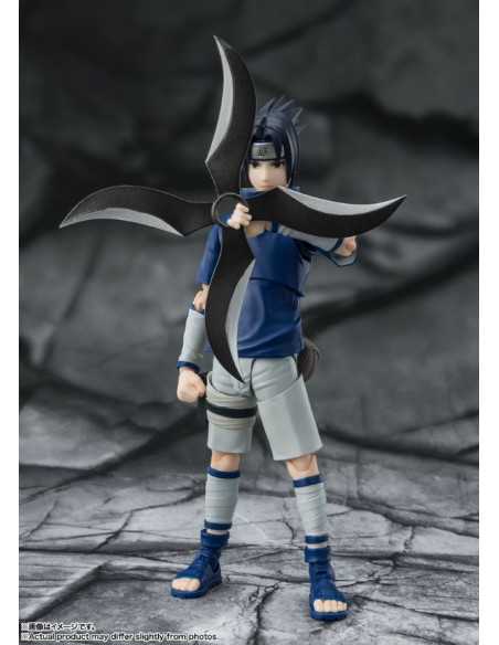 es::Naruto Shippuden Figura S.H. Figuarts Sasuke Uchiha - Prodigy of the Uchiha Clan Bloodline - 14 cm 