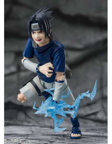 es::Naruto Shippuden Figura S.H. Figuarts Sasuke Uchiha - Prodigy of the Uchiha Clan Bloodline - 14 cm 