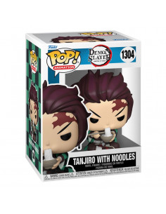 es::Demon Slayer Funko POP! Tanjiro w/Noodles 9 cm 2