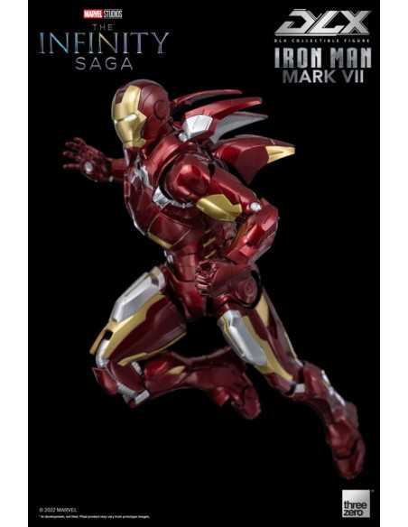 es::Infinity Saga Figura 1/12 DLX Iron Man Mark 42 17 cm