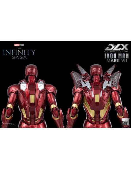 es::Infinity Saga Figura 1/12 DLX Iron Man Mark 42 17 cm