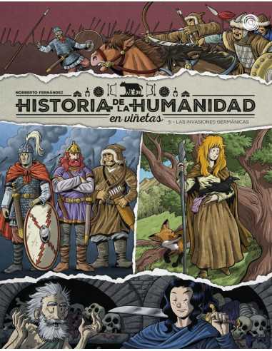 es::Historia de la humanidad en viñetas 5: Las invasiones germánicas