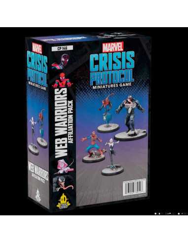 es::Marvel Crisis Protocol: Web Warriors Affiliation Pack (Inglés)