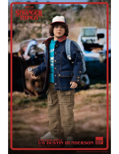 es::Stranger Things Figura 1/6 Dustin Henderson 23 cm