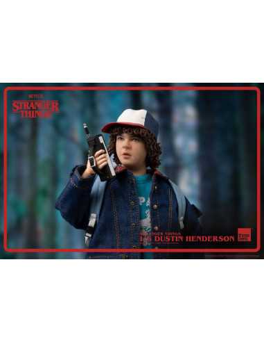 es::Stranger Things Figura 1/6 Dustin Henderson 23 cm