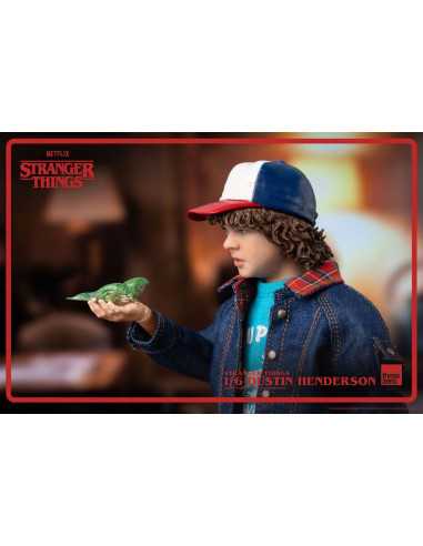 es::Stranger Things Figura 1/6 Dustin Henderson 23 cm