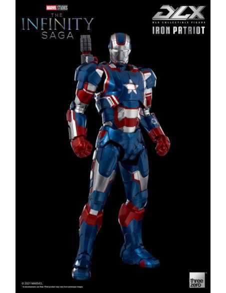 es::Infinity Saga Figura 1/12 DLX Iron Patriot 17 cm