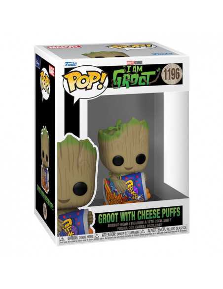 es::Yo soy Groot Funko POP! Groot w/Cheese Puffs 9 cm