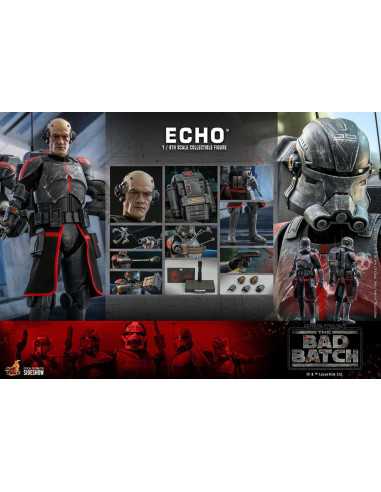 es::Star Wars The Bad Batch Figura 1/6 Echo Hot Toys 29 cm