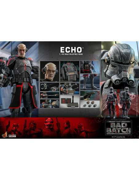 es::Star Wars The Bad Batch Figura 1/6 Echo Hot Toys 29 cm