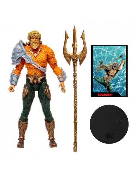 es::DC Page Punchers Figura & Cómic Aquaman 18 cm