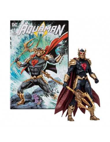 es::DC Page Punchers Figura & Cómic Ocean Master (Aquaman) 18 cm