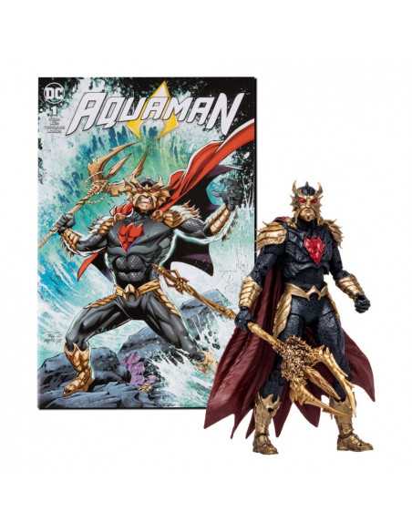 es::DC Page Punchers Figura & Cómic Ocean Master (Aquaman) 18 cm