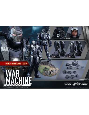 es::Iron Man 2 Figura 1/6 War Machine Hot Toys 32 cm