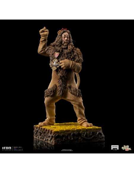 es::El mago de Oz Estatua 1/10 Art Scale 1/10 Cowardly Lion 20 cm