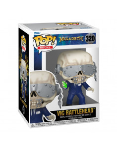 es::Megadeth Funko POP! Rocks Vic Rattlehead 9 cm 2