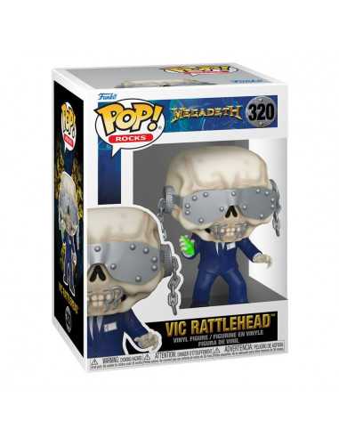 es::Megadeth Funko POP! Rocks Vic Rattlehead 9 cm