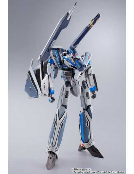 es::Macross Delta Movie: Absolute Live! Figura Diecast DX Chogokin VF-31AX Kairos-Plus (Hayate Immelmann Use) 26 cm