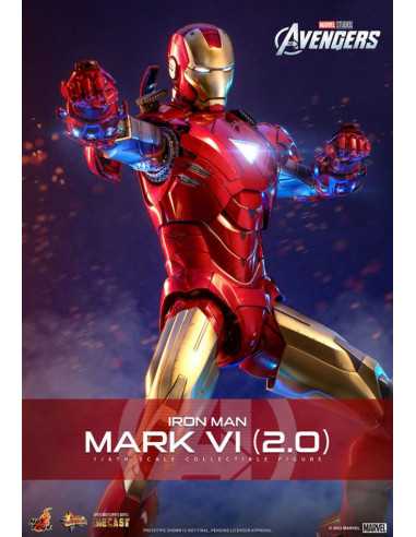 es::Marvel's The Avengers Figura 1/6 Iron Man Mark VI (2.0) Hot Toys 32 cm