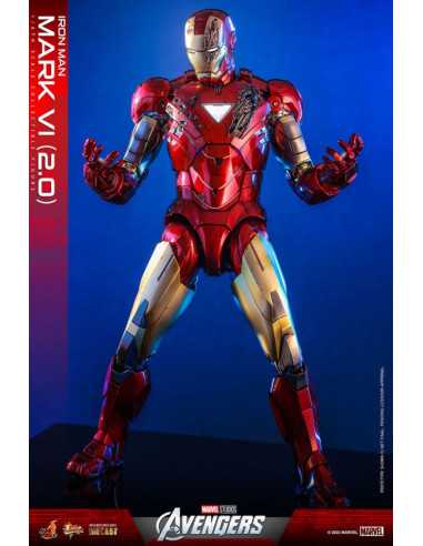 es::Marvel's The Avengers Figura 1/6 Iron Man Mark VI (2.0) Hot Toys 32 cm