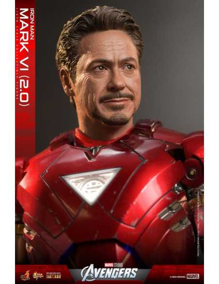 es::Marvel's The Avengers Figura 1/6 Iron Man Mark VI (2.0) Hot Toys 32 cm