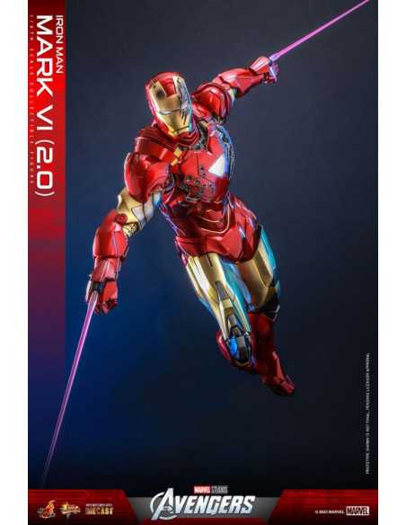 es::Marvel's The Avengers Figura 1/6 Iron Man Mark VI (2.0) Hot Toys 32 cm