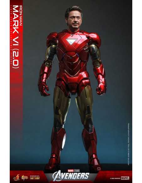 es::Marvel's The Avengers Figura 1/6 Iron Man Mark VI (2.0) Hot Toys 32 cm