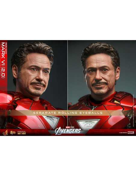 es::Marvel's The Avengers Figura 1/6 Iron Man Mark VI (2.0) Hot Toys 32 cm