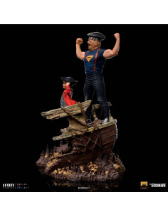 es::The Goonies Estatua Deluxe Art Scale 1/10 Sloth and Chunk 23 cm 2