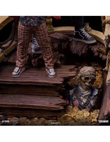 es::The Goonies Estatua Deluxe Art Scale 1/10 Sloth and Chunk 23 cm