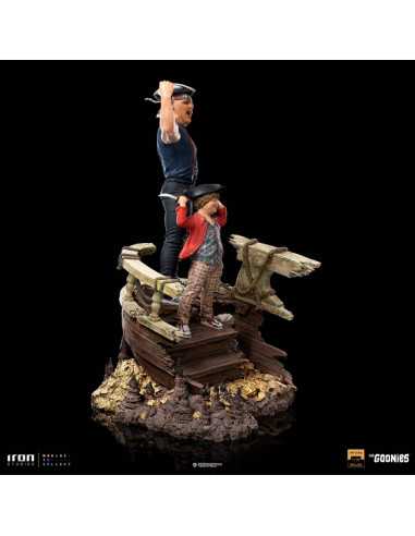 es::The Goonies Estatua Deluxe Art Scale 1/10 Sloth and Chunk 23 cm