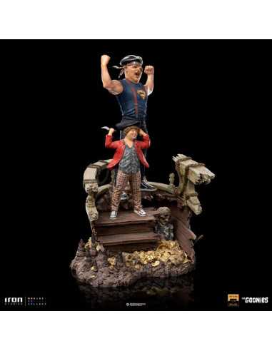 es::The Goonies Estatua Deluxe Art Scale 1/10 Sloth and Chunk 23 cm