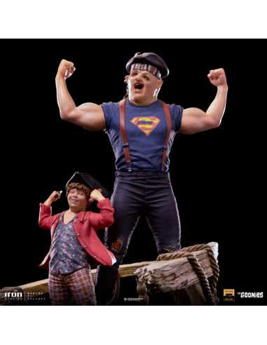 es::The Goonies Estatua Deluxe Art Scale 1/10 Sloth and Chunk 23 cm