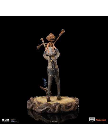 es::Pinocchio Estatua Art Scale 1/10 Gepeto & Pinocchio 23 cm