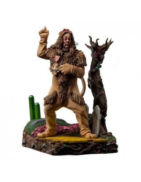 es::El mago de Oz Estatua 1/10 Deluxe Art Scale 1/10 Cowardly Lion 20 cm