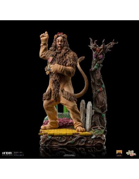 es::El mago de Oz Estatua 1/10 Deluxe Art Scale 1/10 Cowardly Lion 20 cm
