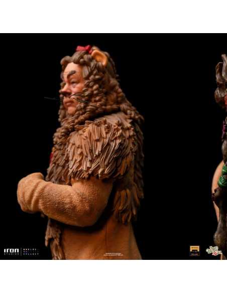 es::El mago de Oz Estatua 1/10 Deluxe Art Scale 1/10 Cowardly Lion 20 cm