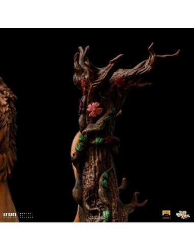 es::El mago de Oz Estatua 1/10 Deluxe Art Scale 1/10 Cowardly Lion 20 cm