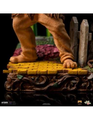 es::El mago de Oz Estatua 1/10 Deluxe Art Scale 1/10 Cowardly Lion 20 cm