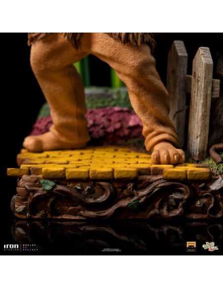 es::El mago de Oz Estatua 1/10 Deluxe Art Scale 1/10 Cowardly Lion 20 cm