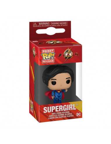 es::The Flash Llavero Pocket POP! Supergirl 4 cm