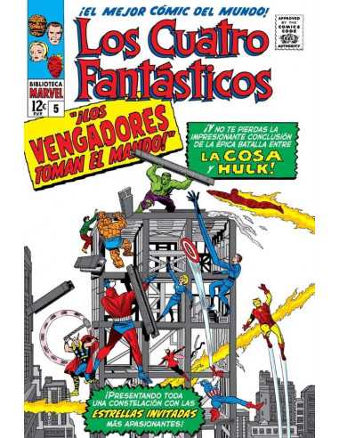 es::Biblioteca Marvel. Los Cuatro Fantásticos 5. 1963-64