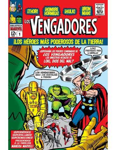 es::Biblioteca Marvel. Los Vengadores 01. 1963-64